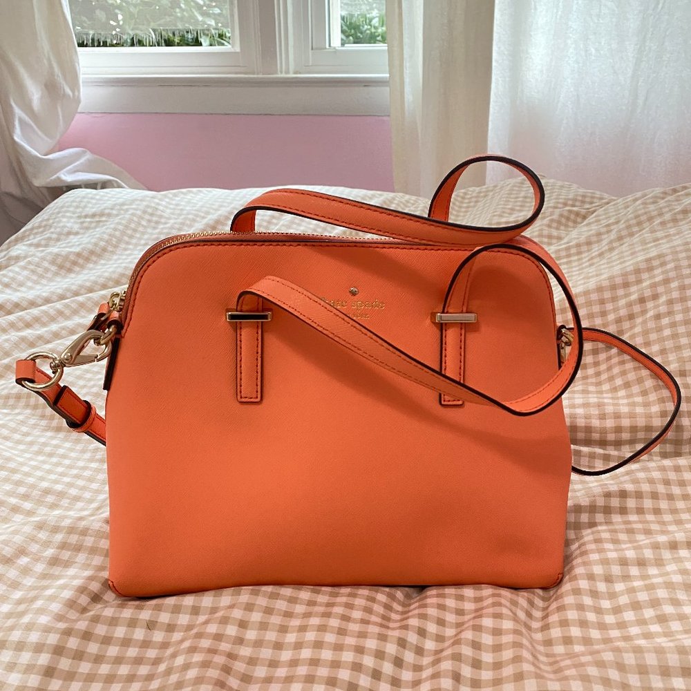 Kate Spade Medium Dome Satchel - Coral